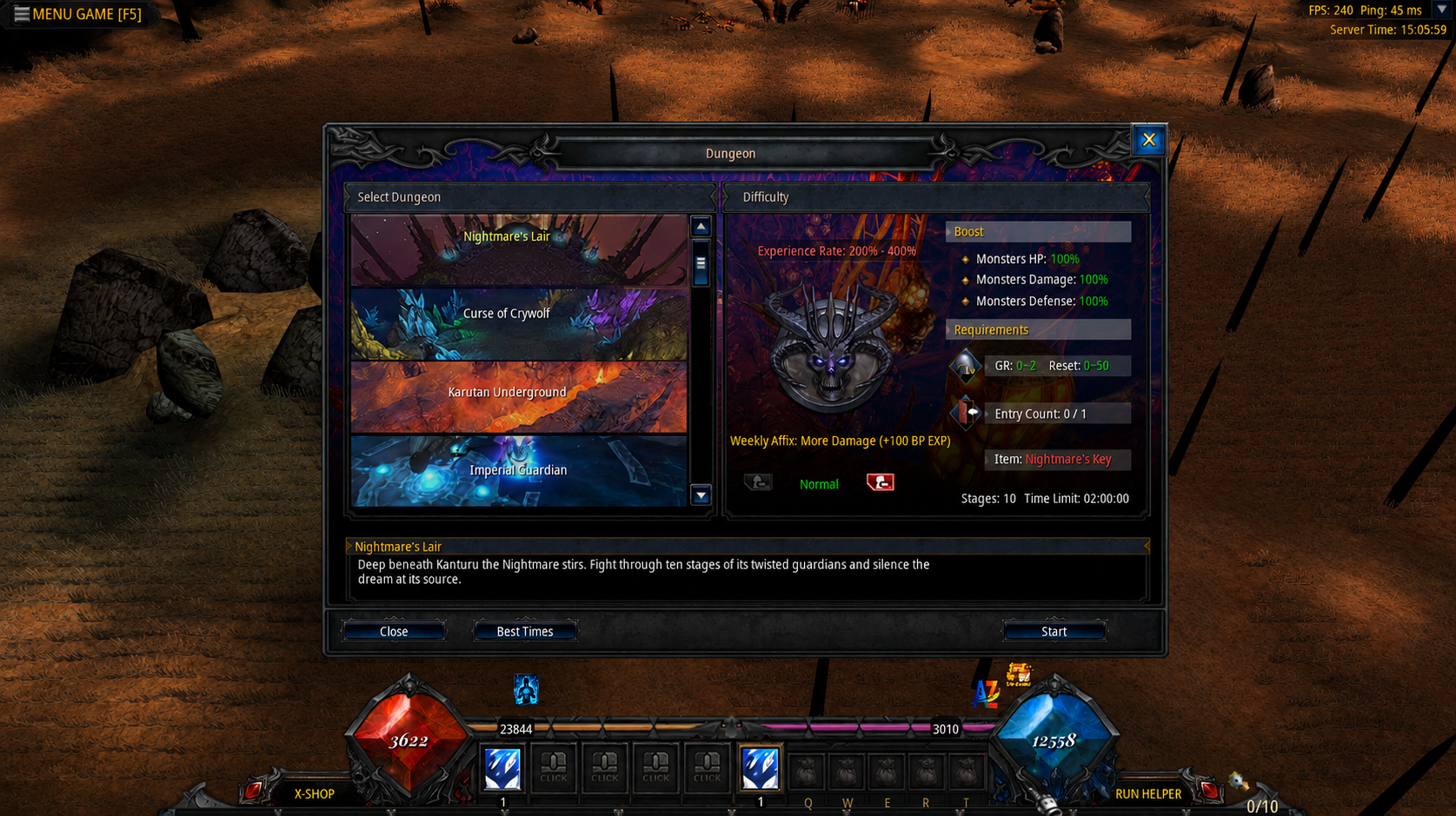 Dungeon System